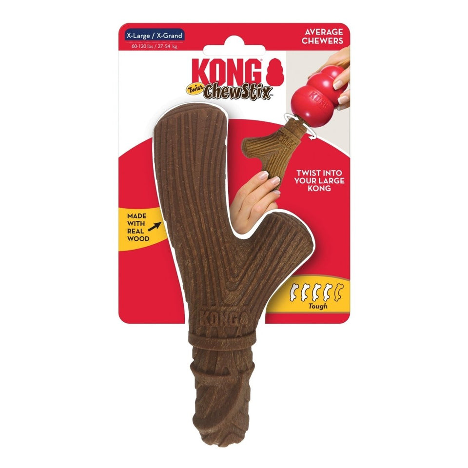 KONG ChewStix Twist Dog Chew, X-Large