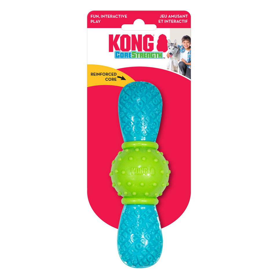KONG CoreStrength Bow Tie Dog Toy - Medium/Large