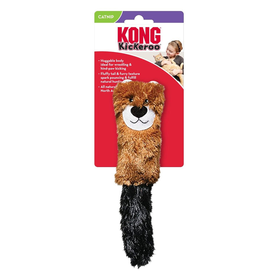 KONG Cozie Kickeroo Catnip Cat Toy Assorted