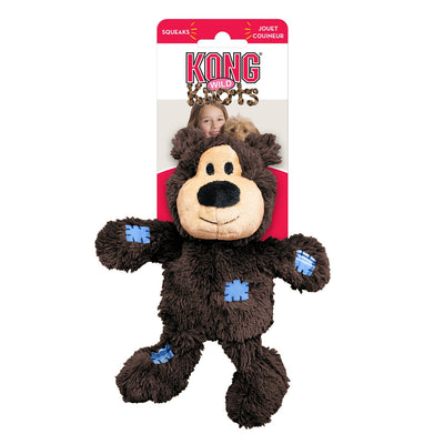 KONG Wild Knots Bear Dog Toy Assorted Small/Medium
