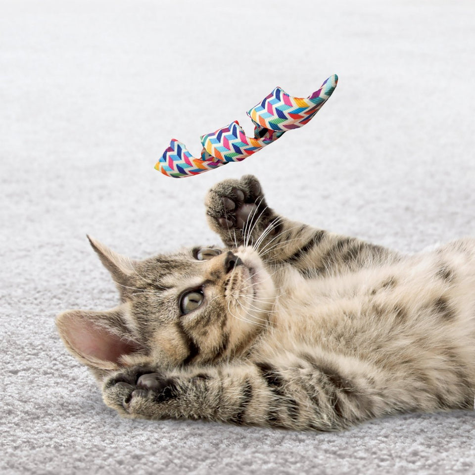 KONG Active Curlz Catnip Cat Toy Assorted, 2 ct, view 3