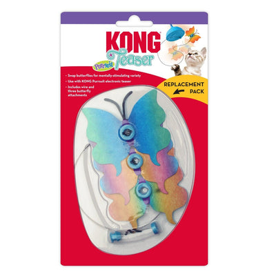 KONG Teaser Purrsuit Butterfly Replacement Pack Cat Toy