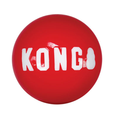 KONG Signature Ball Dog Toy Red Medium