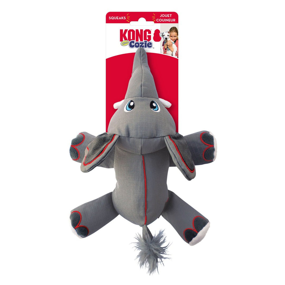 KONG Cozie Ultra Ella Elephant Dog Toy, Large