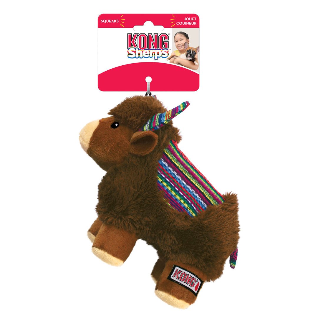KONG Sherps Dog Toy Yak 1ea/MD - Pets Perfect