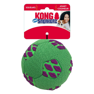 KONG Sneakerz Sport Soccer Ball Dog Toy Medium