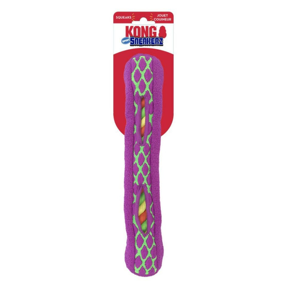 KONG Sneakerz Sport Tug with Rope Dog Toy 12 in
