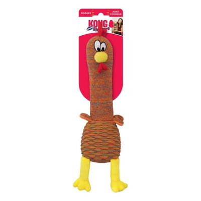 KONG Shakers Cuckoos Plush Dog Toy Assorted Medium