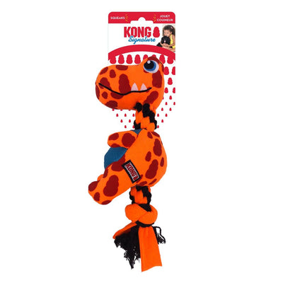 KONG Signature Dynos Dog Toy Assorted Medium