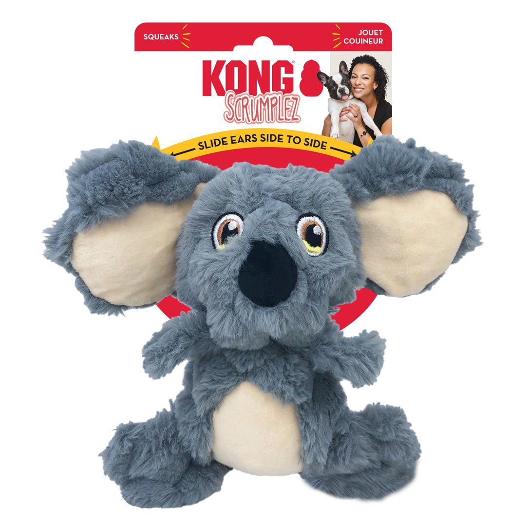 KONG Scrumplez Dog Toy Koala 1ea/MD - Pets Perfect