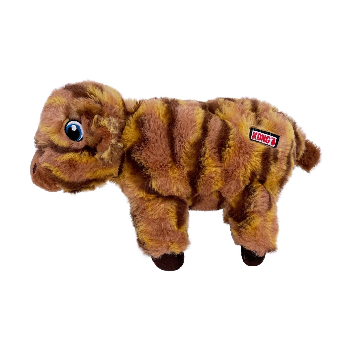 KONG Low Stuff Stripes Cow Dog Toy – Medium - Pets Perfect