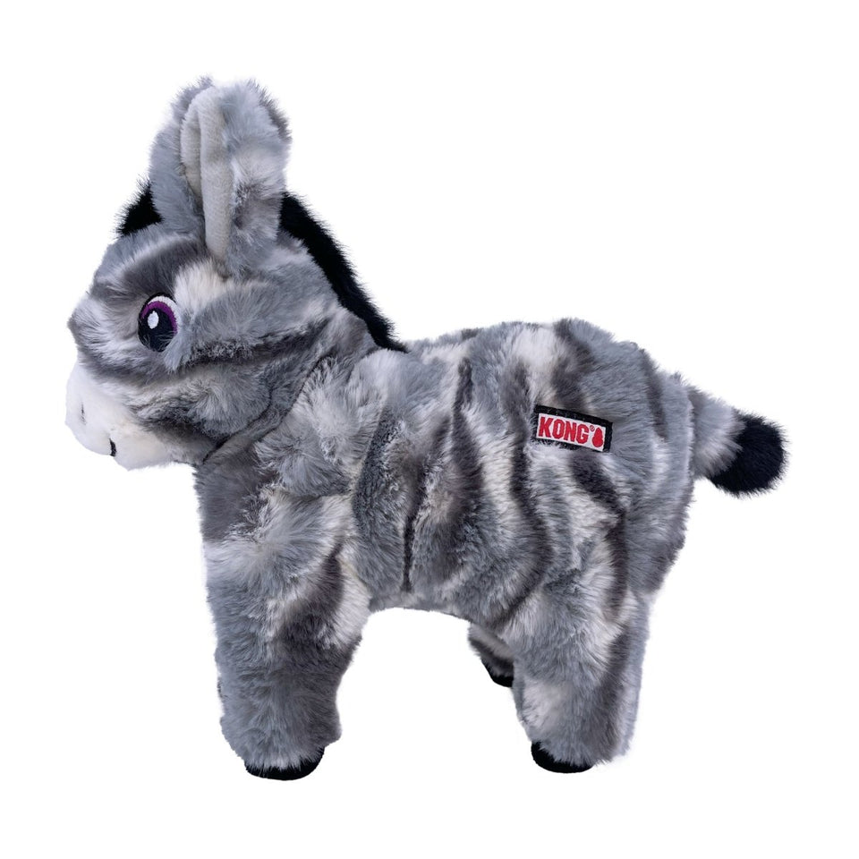 KONG Low Stuff Stripes Donkey Dog Toy - Medium, view 3