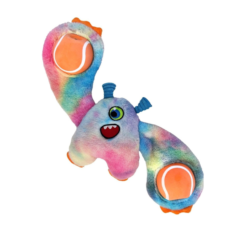 KONG Woozles Monster Assorted Dog Toy Medium, view 4