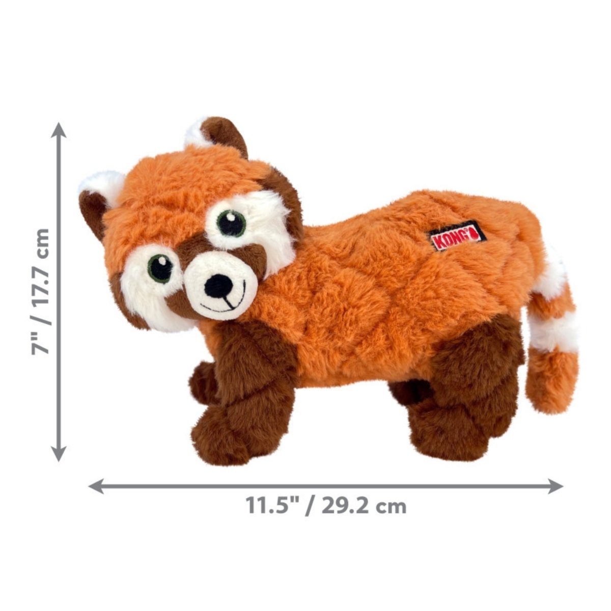 KONG Scampers Dog Toy Red Panda, 1ea/MD - Pets Perfect