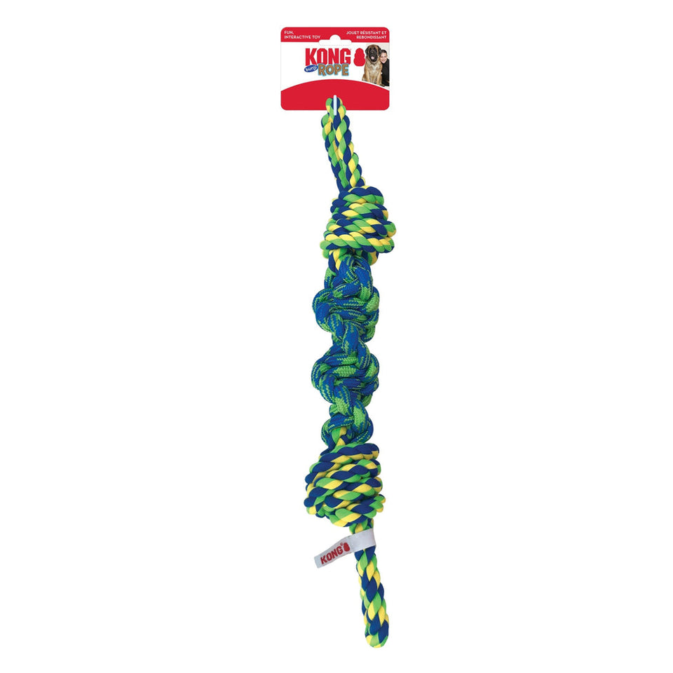 KONG Rope Bunji Dog Toy Assorted Large