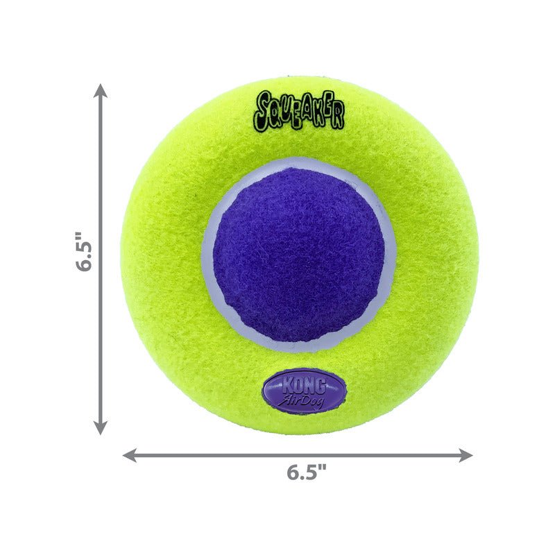 KONG AirDog Squeaker Saucer Dog Toy - Medium/Large, view 3