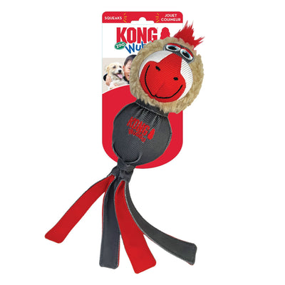 KONG Wubba Zoo Dog Toy Mandrill Large