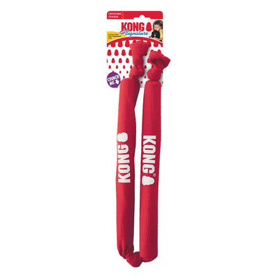 KONG Signature Crunch Rope Dog Toy Double Rope Medium