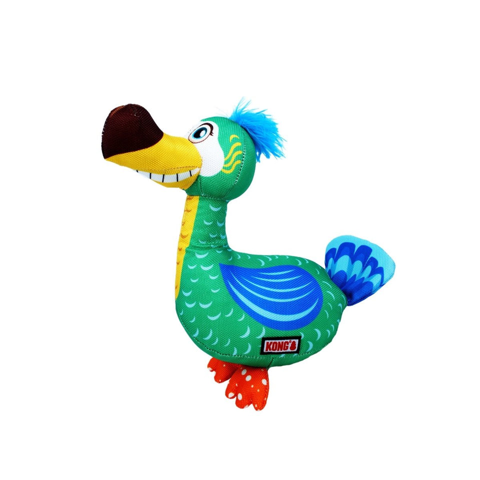 KONG Ballistic Vibez Bird Plush Dog Toy - X-Small, view 2