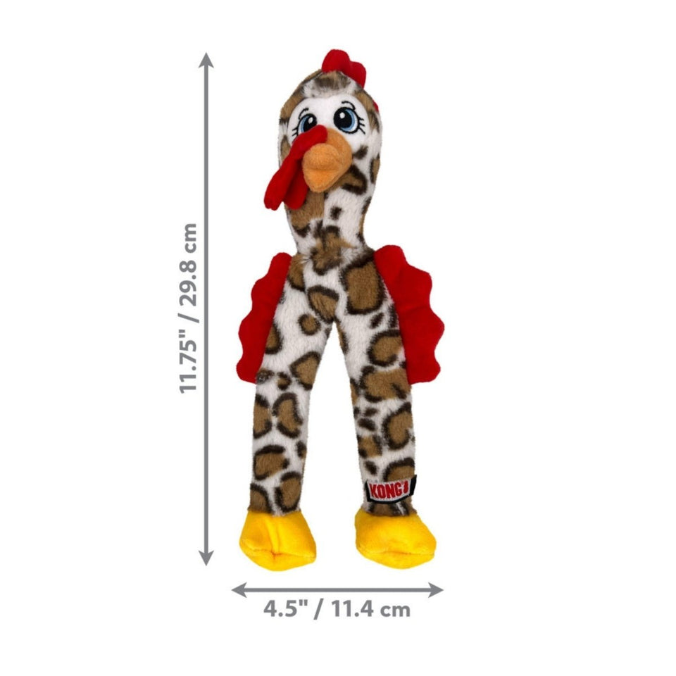 KONG Wishbone-Shaped Bird Plush Dog Toy Assorted Medium, view 2