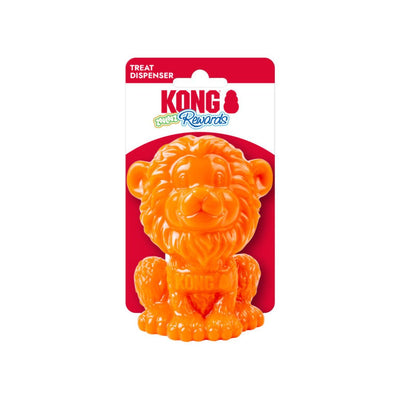KONG Rewards Zoolooz Lion Dog Toy MD