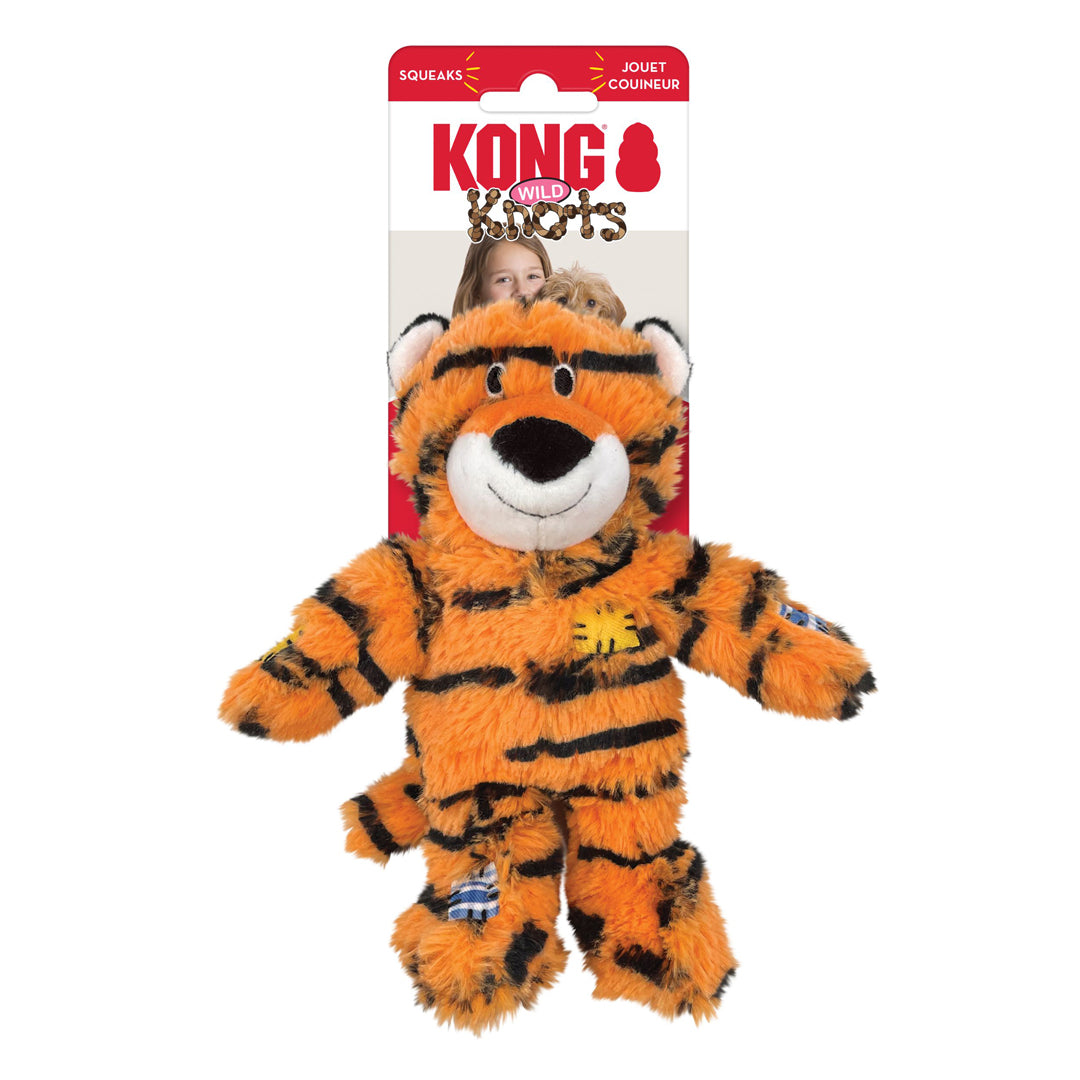 KONG Wild Knots Dog Toy Tiger Small/Medium