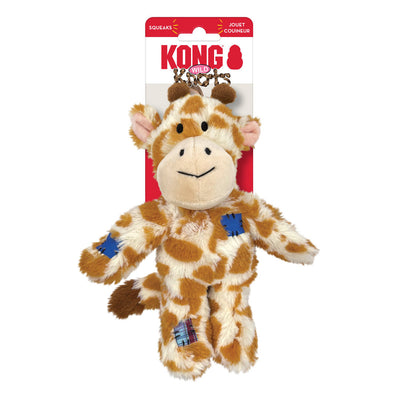 KONG Wild Knots Dog Toy Giraffe Small/Medium