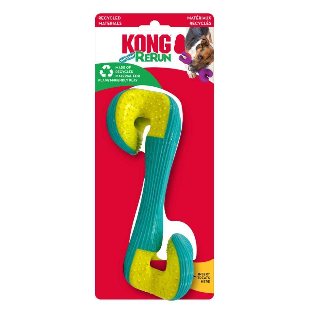 KONG Rerun Whoosh Bone Dog Toy Assorted 1ea/MD/LG - Pets Perfect