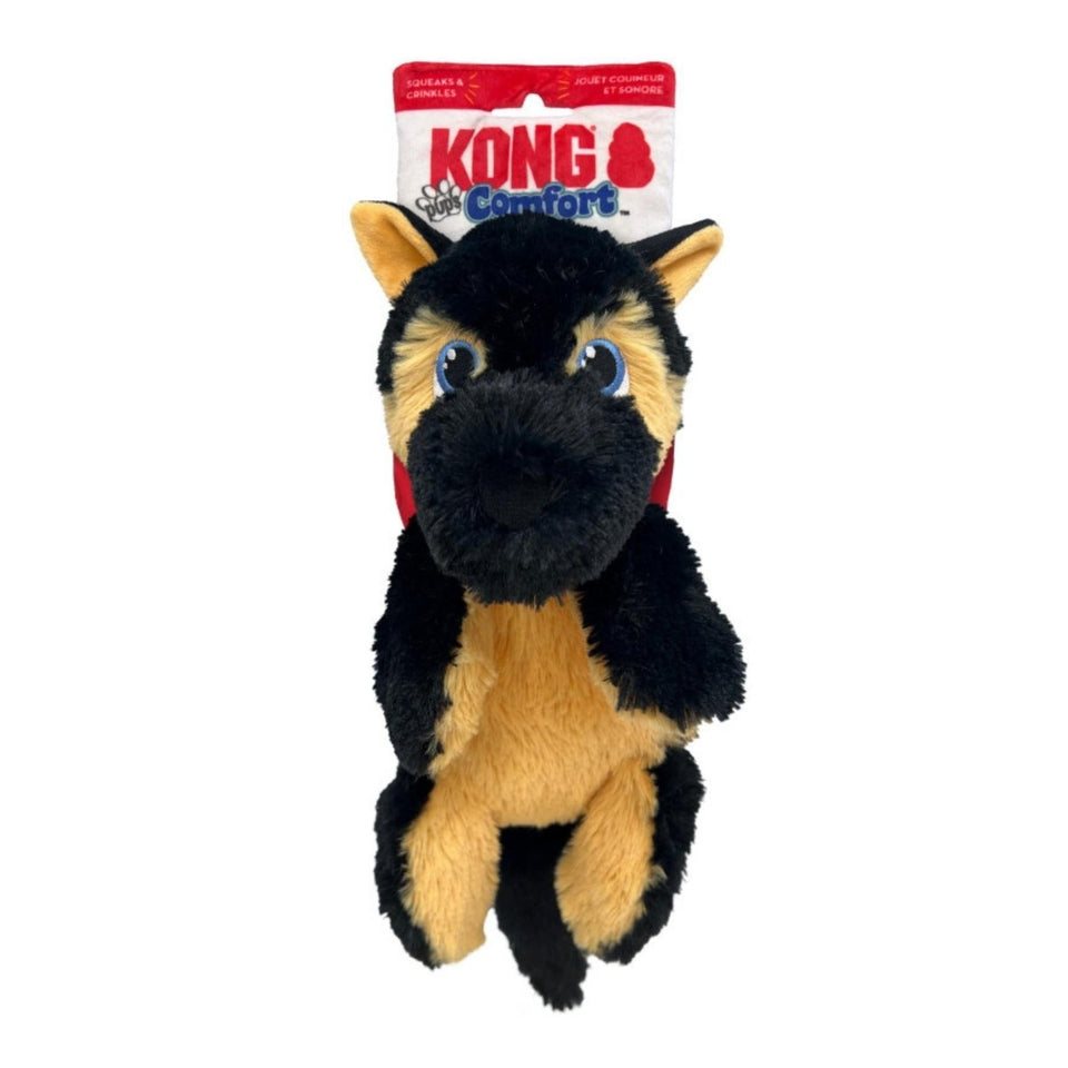KONG Comfort Pups Fritz Plush Dog Toy Medium