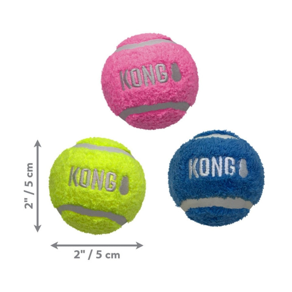 KONG Sport Softies Balls Dog Toy Assorted, Small, Bulk, view 3