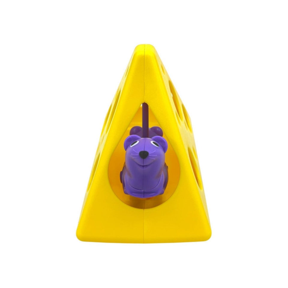 KONG Rewards Rocker Cheese Cat Treat Dispenser Cat Toy, view 2