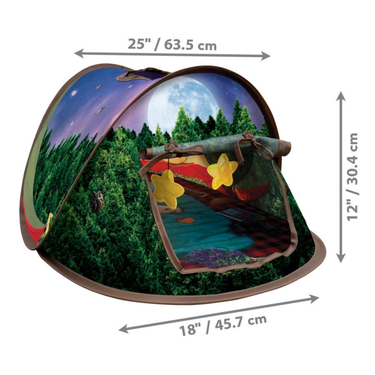 KONG Play Spaces Glamping Tent Cat Toy 1ea/One Size - Pets Perfect