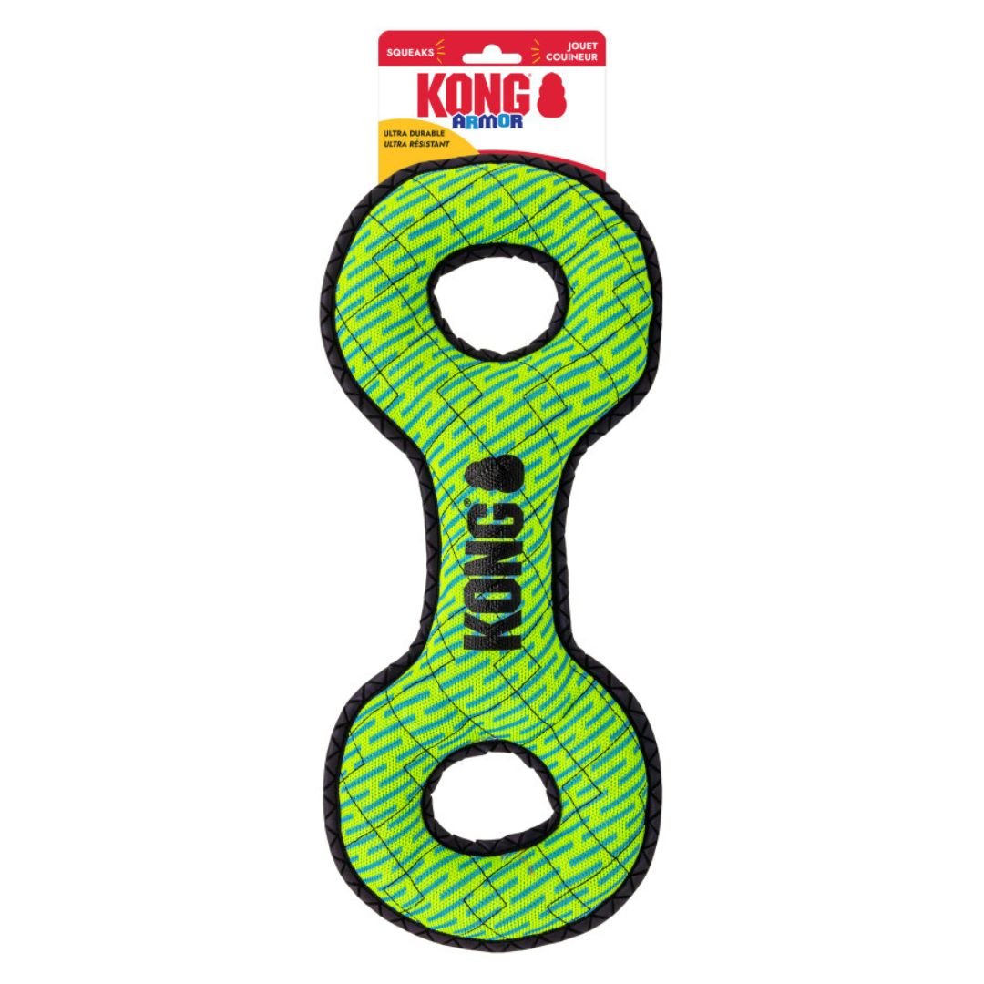 KONG Armor Double Tug Dog Toy Assorted LG - Pets Perfect