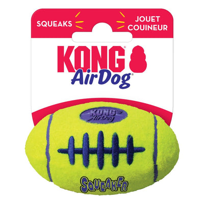 KONG AirDog Squeaker Football Dog Toy - Small