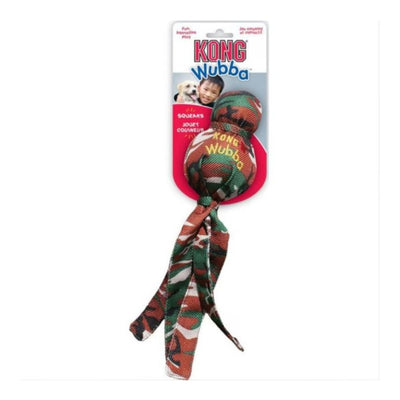 KONG Camo Wubba Dog Toy, Small
