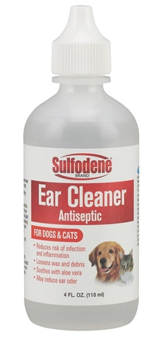 Sulfodene Ear Cleaner for Dogs & Cats 4 oz