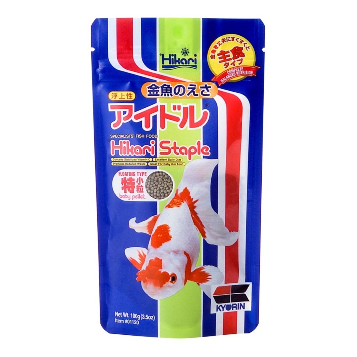 Hikari USA Goldfish Staple Floating Pellets Fish Food 1ea/3.5 oz, Baby - Pets Perfect