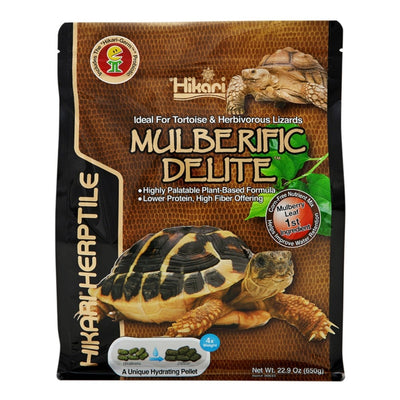 Hikari Mulberific Delite Probiotic Tortoise Food for Tortoises and