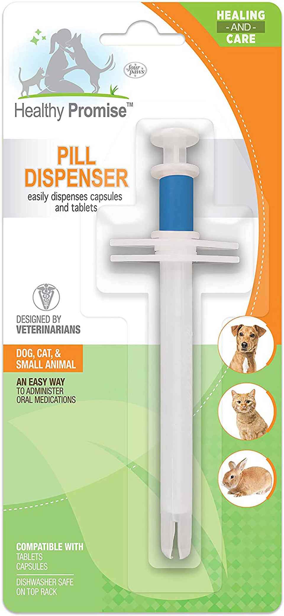Four Paws Healthy Promise Pet Pill Dispenser 1 ct