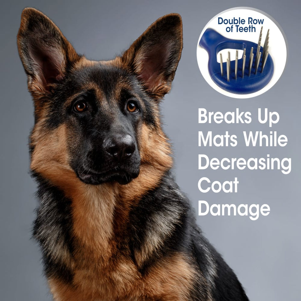 Four Paws Magic Coat Dog Dematting Rake Comb, view 5