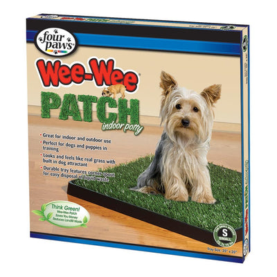 Four Paws WeeWee Dog Grass Patch Tray, 20 in x 20 in 6 ct