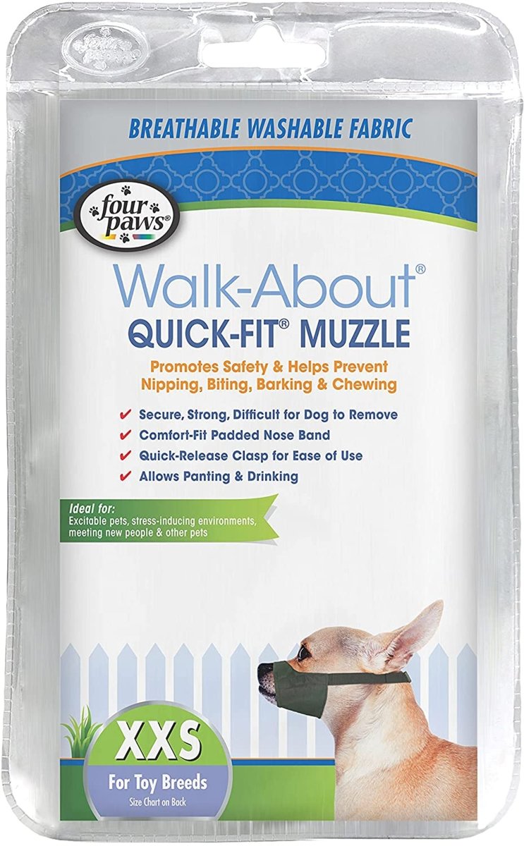 Four Paws QuickFit Dog Muzzle 1ea/XXS 1 ct - Pets Perfect