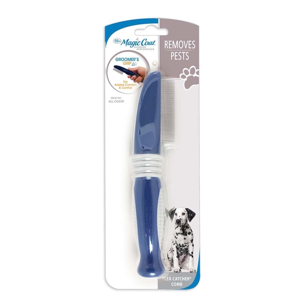 Four Paws Magic Coat Professional Series Flea Catcher Dog Flea Comb Flea Catcher Comb 1ea/One Size - Pets Perfect