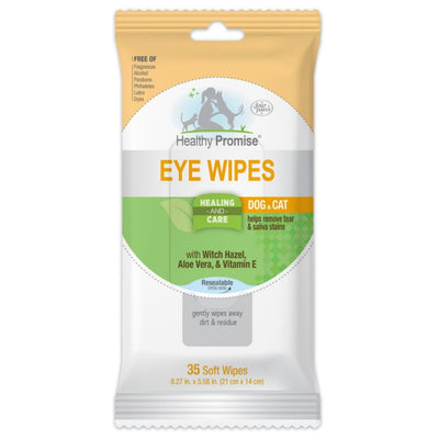 Four Paws Healthy Promise Cat Dog Eye Wipes 35 ct