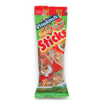 Vitakraft Crunch Sticks Rabbit Treats Whole Grains & Honey 1ea/4oz., 2 ct