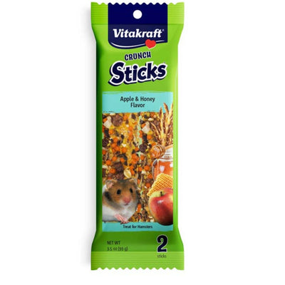 Vitakraft Crunch Sticks Hamster Treats Apple & Honey 1ea/3.5oz., 2 ct