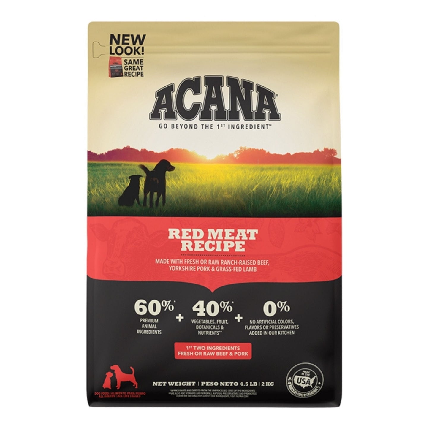 Acana Dog Grain-Free Red Meat Recipe, 4.5 lb