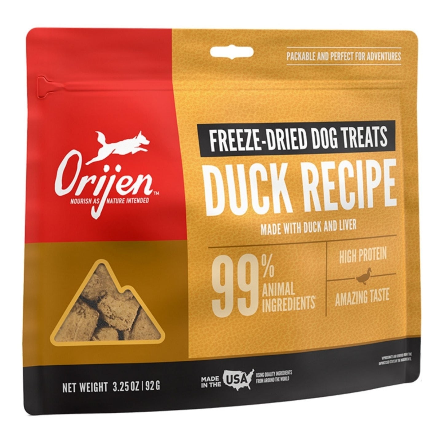 Orijen Dog Freeze-Dried Duck Dog Treat 3.25 oz
