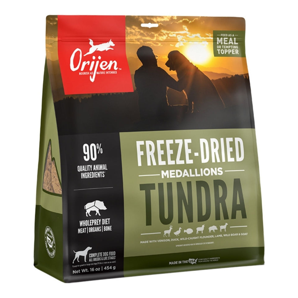 Orijen Dog Freeze-Dried Food Tundra 16oz.
