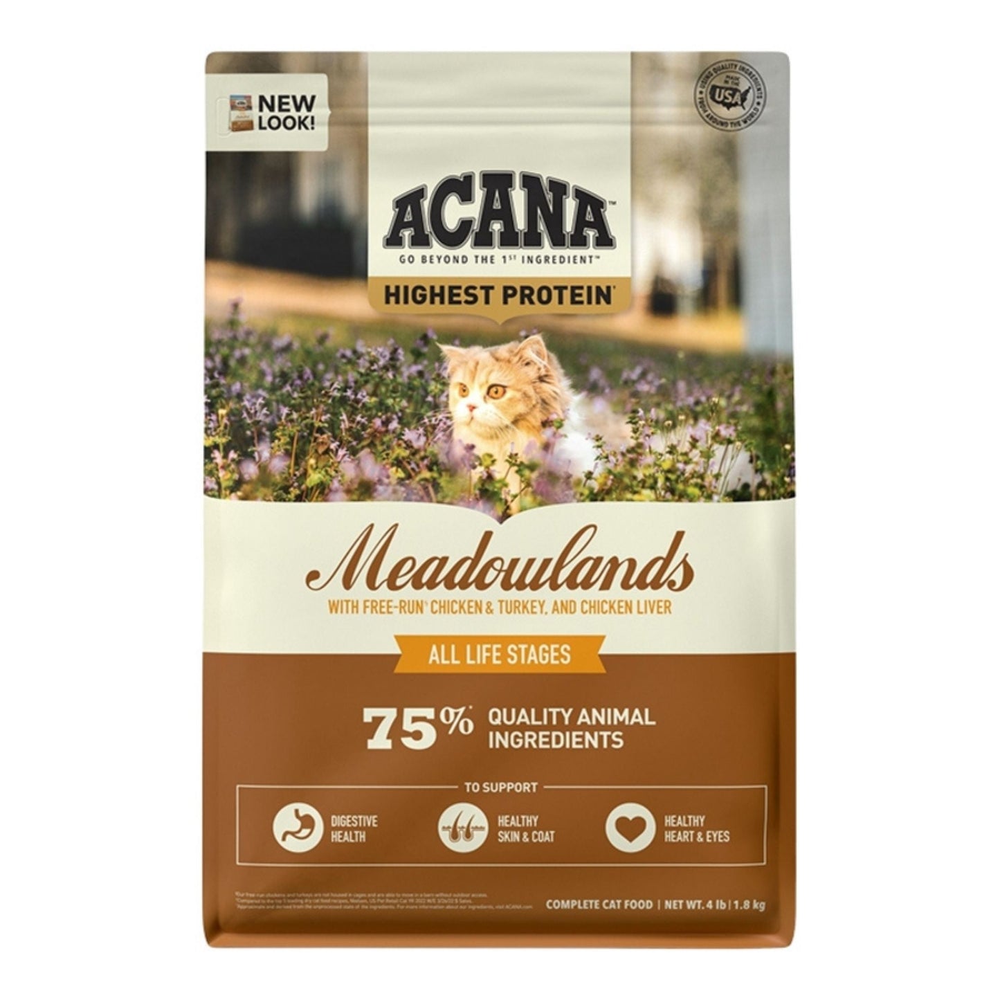 Acana Cat Grain-Free Meadowlands 4 lb